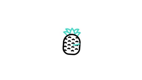 Pineapple Animated Icon