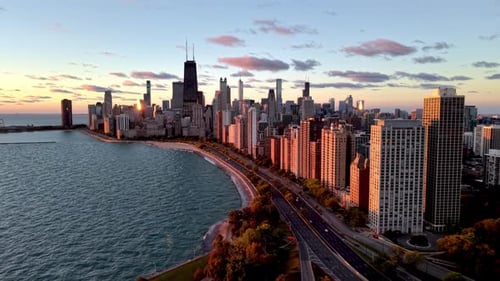 retirada aérea de chicago, illinois