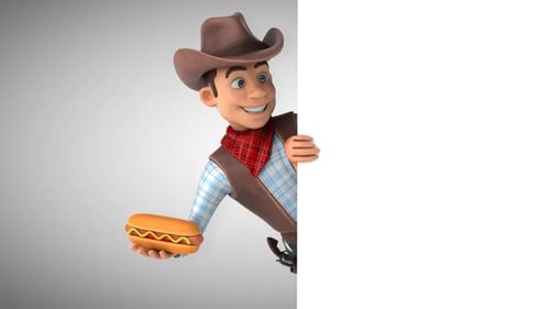 Fun Cowboy - 3D Animation