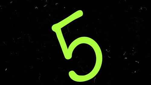 Animated Hand Drawn Countdown in Sketch Style
