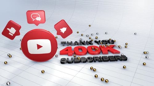 400K YouTube Subscribers Celebration
