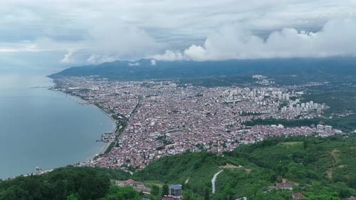 Vista da cidade de Ordu a partir de Boztepe 3