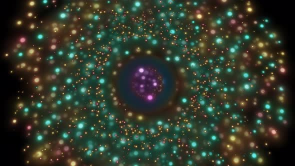 4k Imploding Particles Bubbles Motion Background, Motion Graphics ft ...