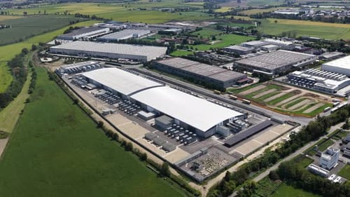 Data center in Milan, Italy, fiber network, cloud computing, industrial IT infrastructure.