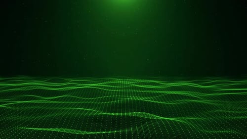 Modern Abstract Digital Technology Background Innovation Cyberspace Particles Data Network