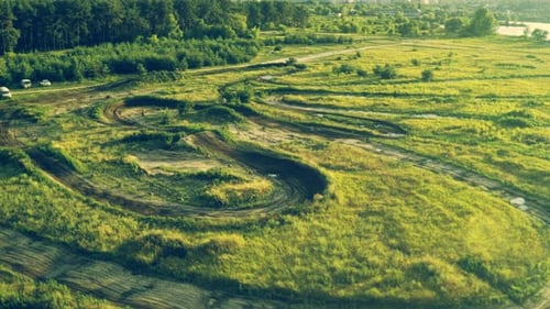 Entraînement de motocross
