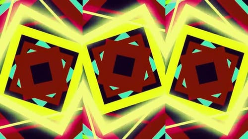 Dynamic Colorful Tunnel Animation