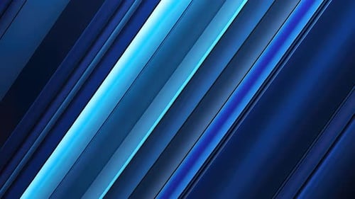 Diagonal Blue Stripes Abstract Background