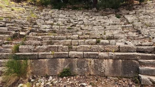 Phaselis Ancient City in Kemer of Antalya or Faselis Was a Greek and Roman City Coast Ancient Lycia