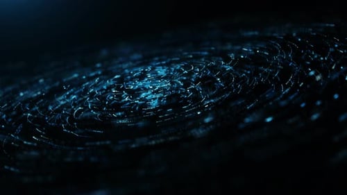 Abstract 4K background. Abstract motion glow particles background.