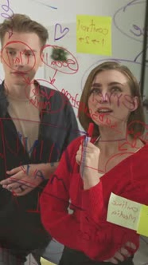 Team Collaboration Planning and Strategy Meeting in Office