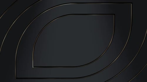 Abstract simple elegant black gold background video