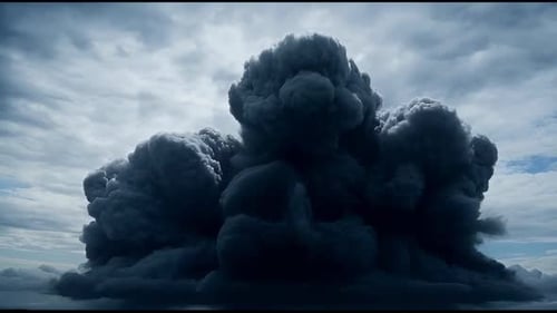 Thundercloud Buildup Background