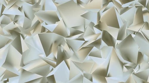 Abstract Geometric Triangles Moving Dynamic Background Loop