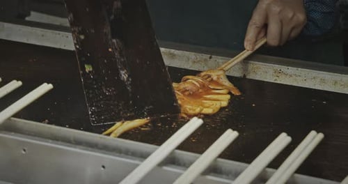 Chengdu Sichuan China Man Fries