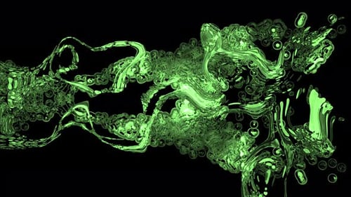 Superposición 4K Green Stream