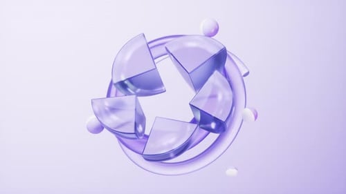 Abstrakter Glasgeometriehintergrund