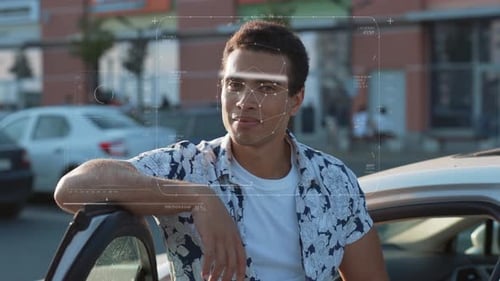 Future Face Detection Technological 3d Scanning Biometric Facial Recognition Face Id Technological