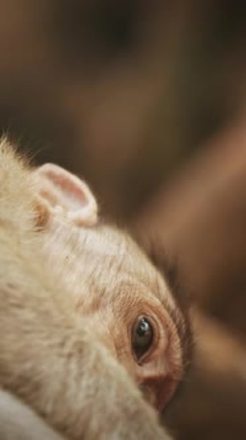 Bonnet en forme de singe Goa, Inde, macaque