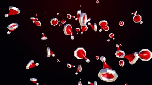 Boucle de fond pour casquette de Noël