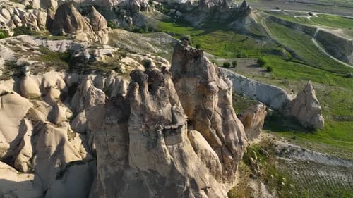 Awesome Aerial View of Goreme 4 K Turkey Cappadocia