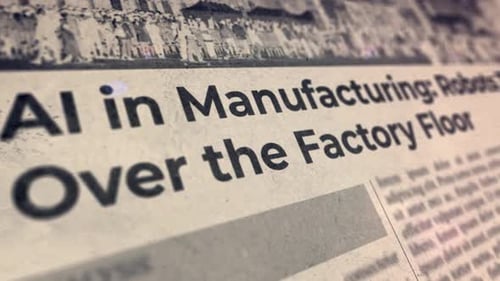 Ai In Manufacturing Robots Take Over The Factory Floor Newspaper