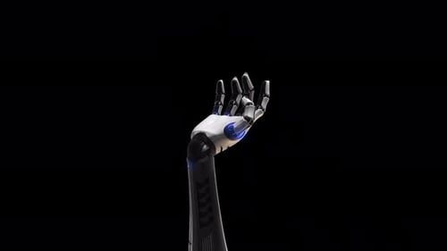 Roboterhand mit Alpha 01