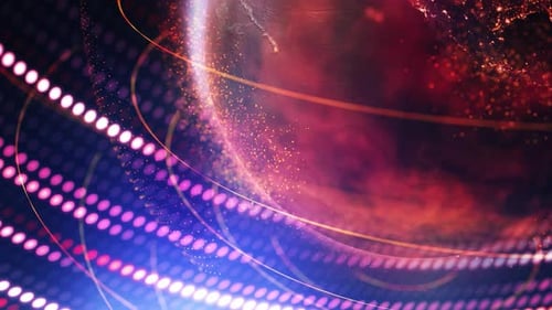 Abstract Image of the Modern Information Environment of the Planet
