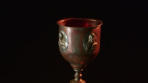 Kupferschale für den christlichen Ritus