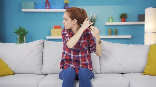 Hair loss.