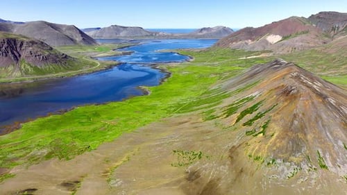 Highlands in Iceland Unforgettable Natural Landscape Spectacular Views of the Northern Country