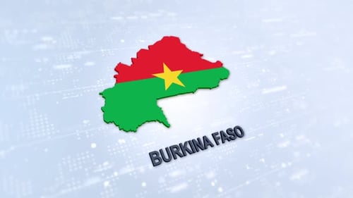 Burkina Faso Karte