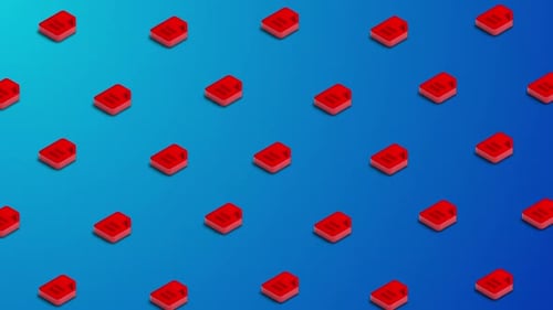 Icones documentaires, animation, arrière-plan, boucle