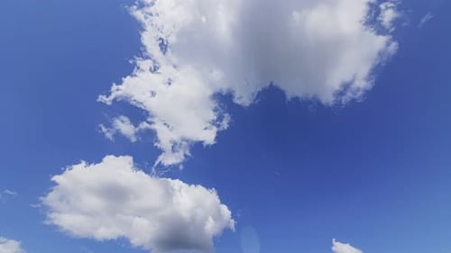 Timelapse-Himmel mit Wolken