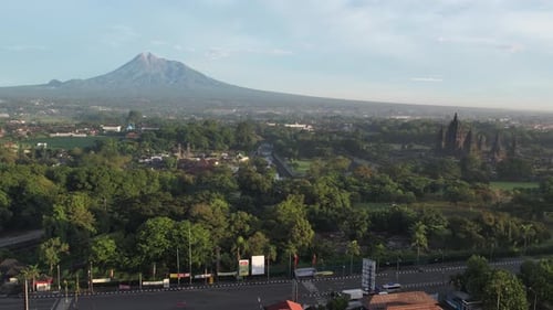 Sunrise in Yogyakarta