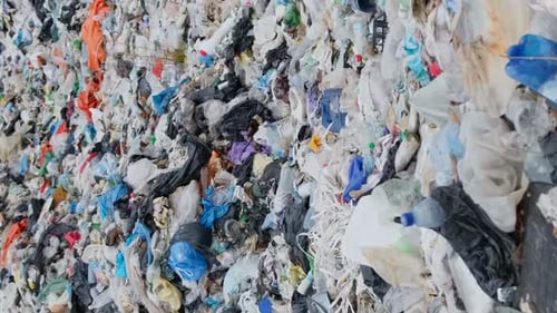 Garbage Brought By the Ocean is a Garbage Platform The Concept of Environmental Pollution