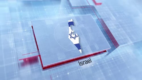 Displaying The Israel Map