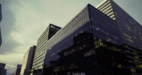 Mirrorpaneled Corners Showcase Sharp City Angles and Glass Intersections