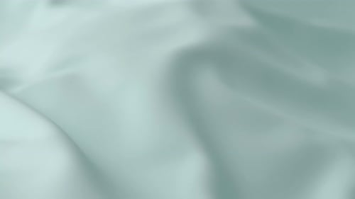Light Blue Fabric Waving Gently Abstract Background