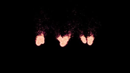 Animated Fire Ember Particles and Sparks Elements