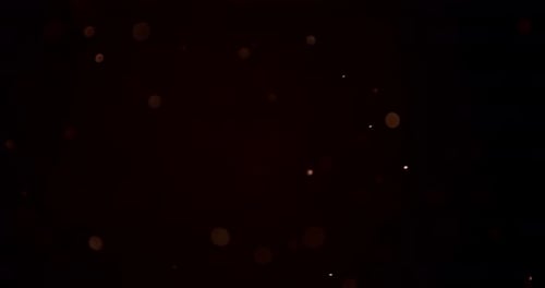 Slowmotion Abstract Dust Particles Background
