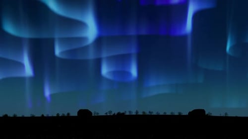 Aurora In Night Sky