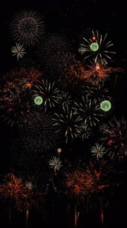 Vertical Fireworks Display for Celebrations and Events