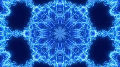 Electric Neon Explosion Background
