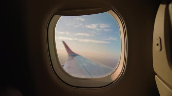 Airplane window frame during flying, Holidays Stock Footage ft. sony ...