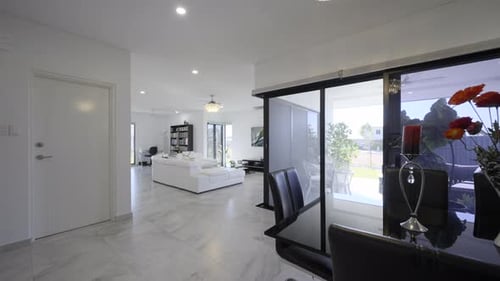 Modern Home Interior With Open Plan and Natural Light