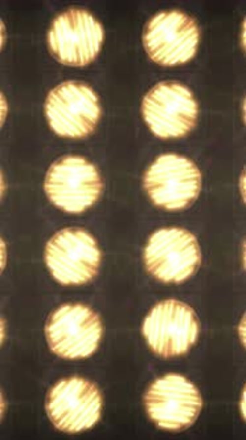 Pared de luz de grandes reflectores