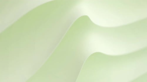 Abstract Tenderness Green Yellow Silk Background Luxury Wave Cloth Satin Pastel Color Fabric Milk