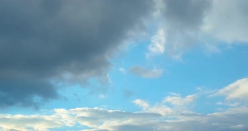 Scenic Aerial View of Dramatic Clouds