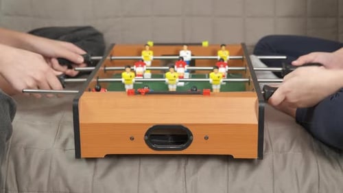 Soccer Game on the Table